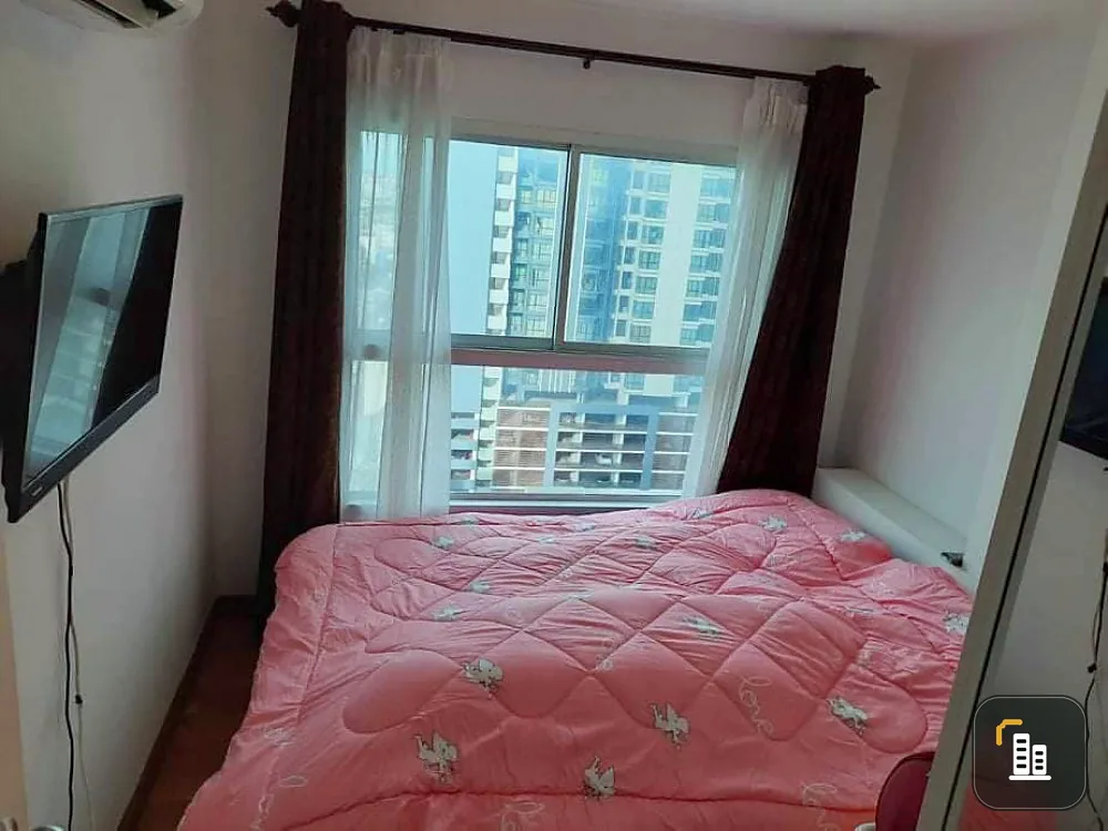 Sale The Trust Condo Ngamwongwan, 14th floor, fully furnished and electrical appliances. Book now. Don't be late.