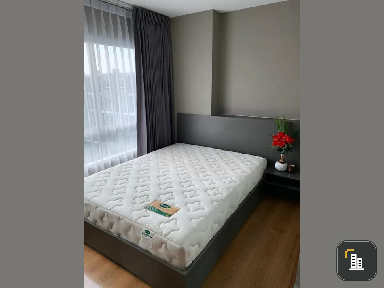 Condo for sale, Hallmark Chaengwattana, 5th floor, Building B, fully furnished, good price, don't miss it!!