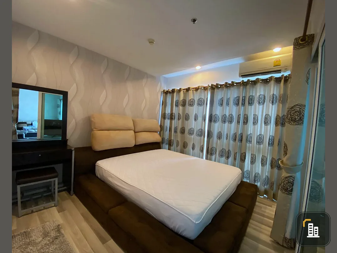 Selling The Key Prachachuen, 12th floor, corner room, city view, new room, very livable, come and own it.