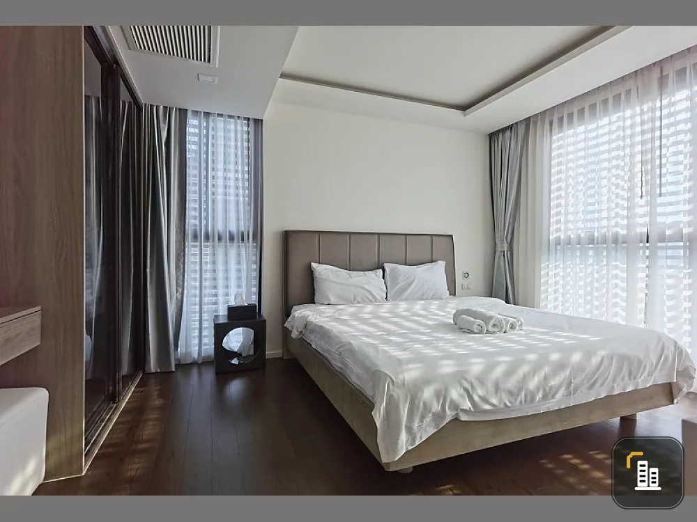 For rent Circle Reine Sukhumvit 12, beautiful room, fully furnished, good view, don't miss it!!