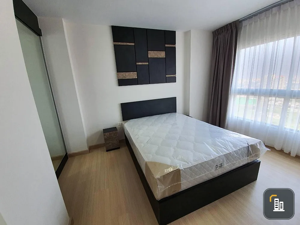 Condo for sale, Supalai Veranda Rama 9, 26th floor, Building B, kpn side view, beautiful decoration, fully furnished, don't wait!!