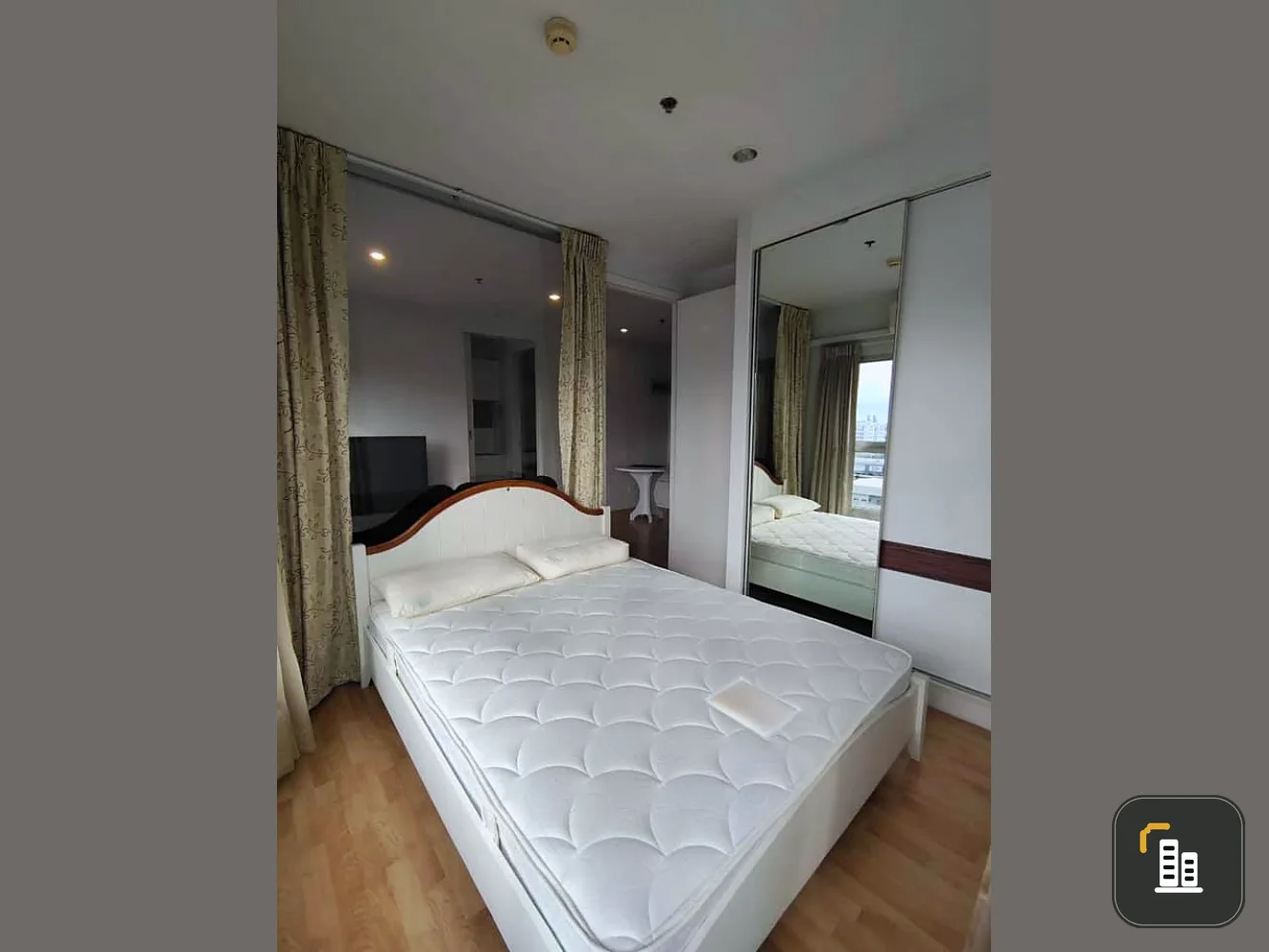 Selling The Parkland Ngamwongwan, Khae Rai, 2 bedrooms, 14th floor, corner room, there are only a few rooms. Book now