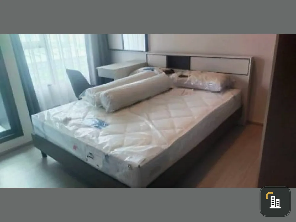 Condo for rent Life Asoke-Rama 9, Studio room, 21st floor, beautiful view, ready to move in, convenient transportation, don't miss it