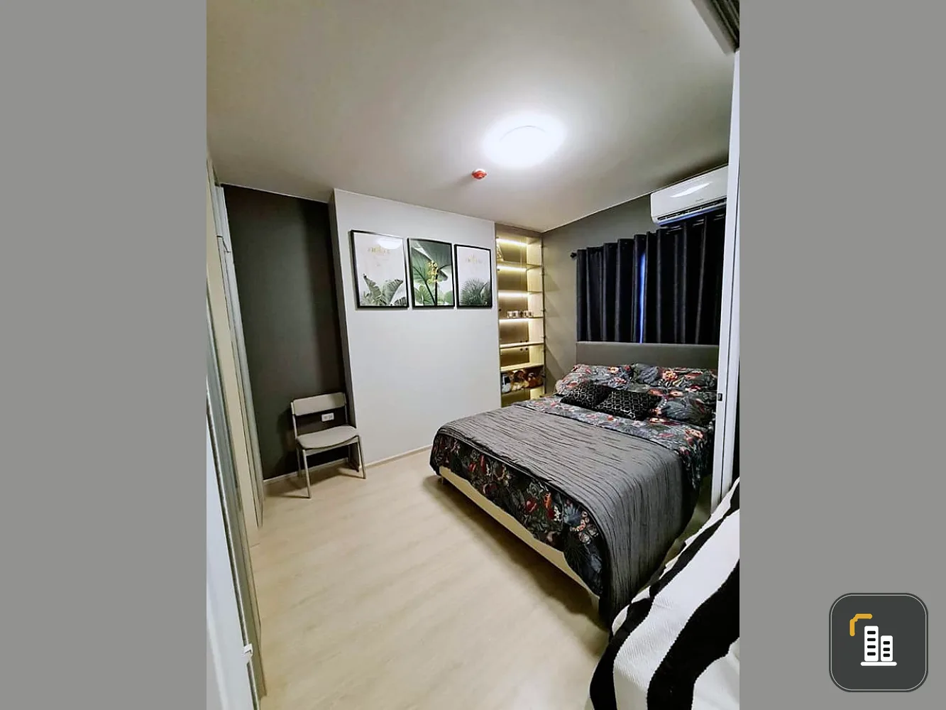 For sale Chapter One Eco Ratchada-Huay Kwang, pool view, private corner room The room number is beautiful, auspicious, good like this. You will regret