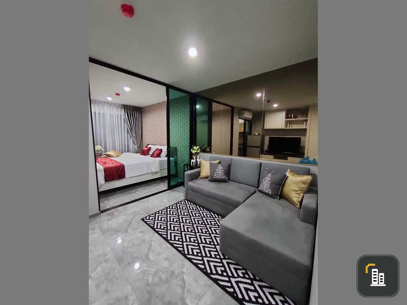 Sell Reach Phahon Yothin 52, 6th floor, north, not hot, clear view, beautiful decoration. Reserve it as the owner immediately.
