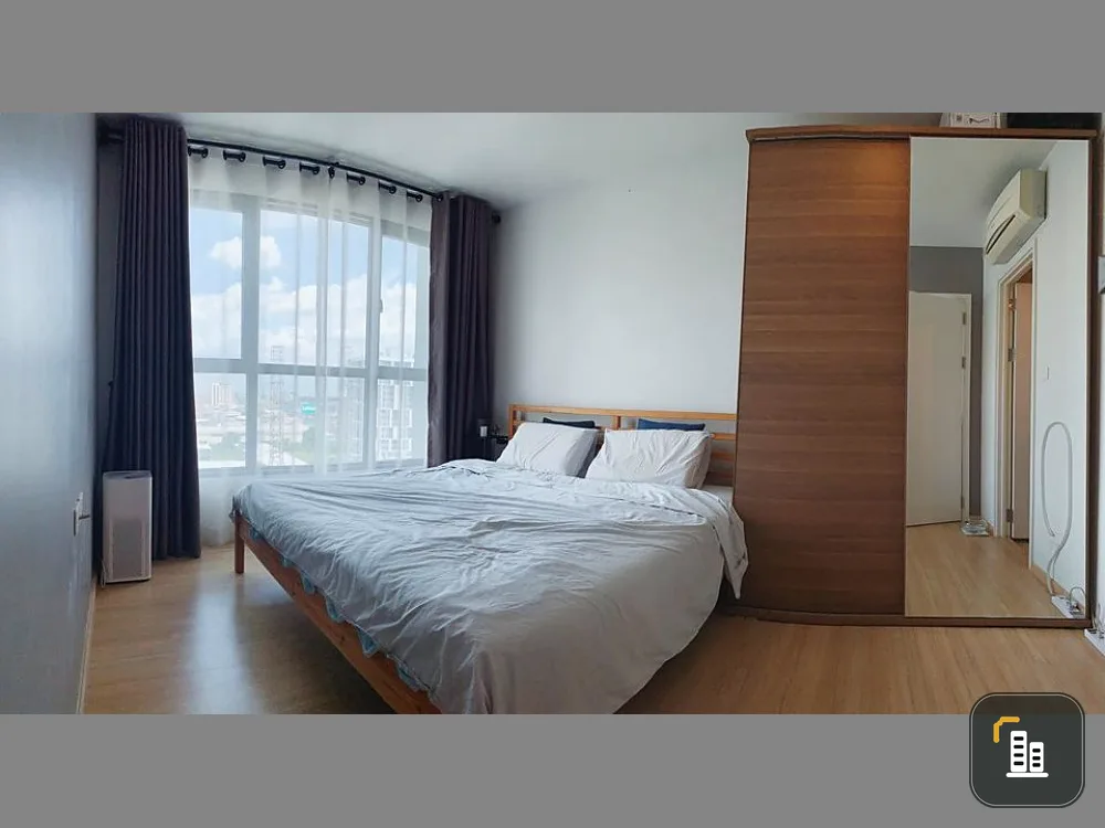 Selling the base Chaengwattana, best location room, corner room, open view, not blocking tall buildings, do not rush to reserve, you will regret it