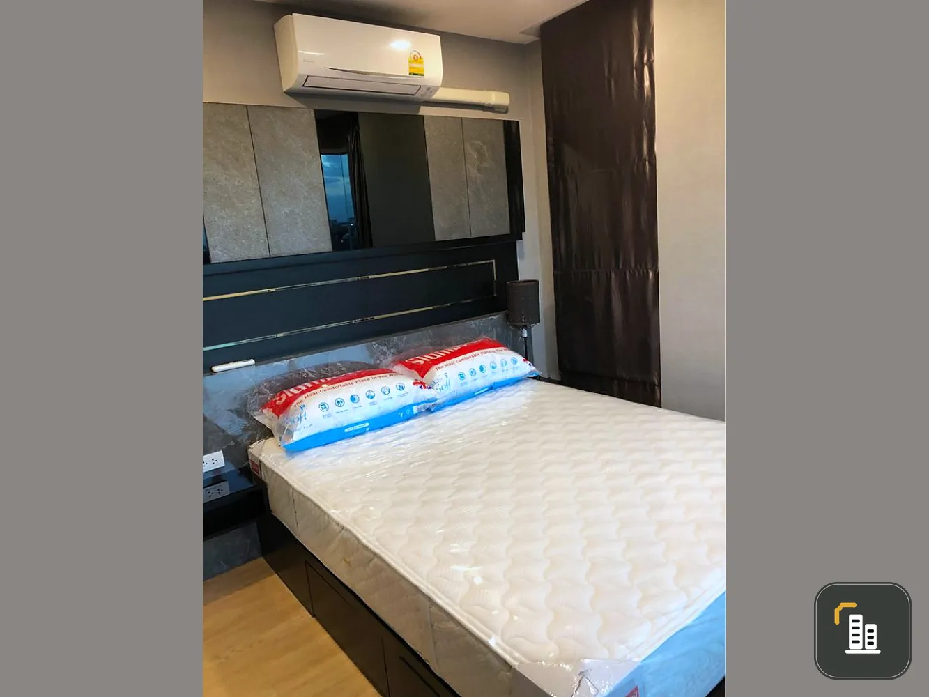Condo for sale,rent The Light New York, corner room, 2 bedrooms, 8th floor, beautiful view, ready to move in, near BTS, hurry up to be the owner