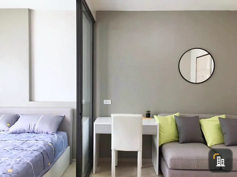 For rent, Grene Don Mueang, Songprapha, pool view, unblocked, beautiful room with good furniture.