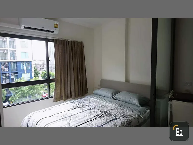 Urgent for sale, Grene Don Mueang Songprapha, 1 bedroom, 4th floor, Building A, size 25 sq.m., fully furnished, ready to move in!