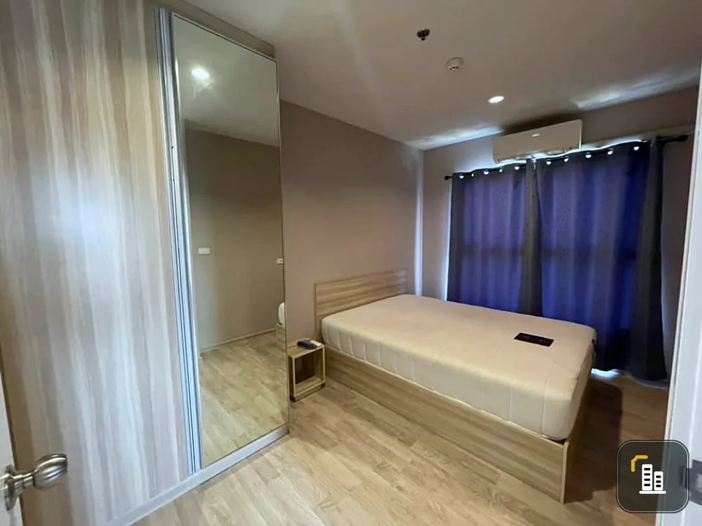For sale/rent, Plum Condo Ramkhamhaeng Station, 16th floor, beautiful room, fully furnished, fully furnished and electrical appliances.
