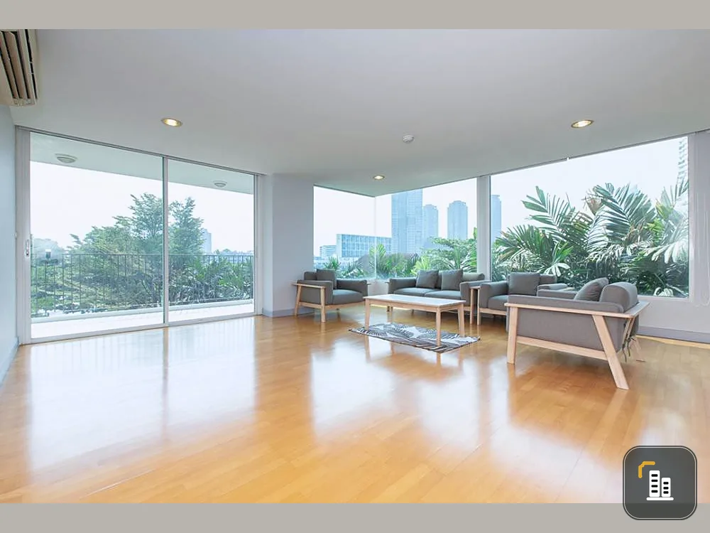 Condo for sale, The Fine @ River Panthous, 4th floor, Chao Phraya River view, corner room, 3 bedrooms, hurry to reserve before it's gone!