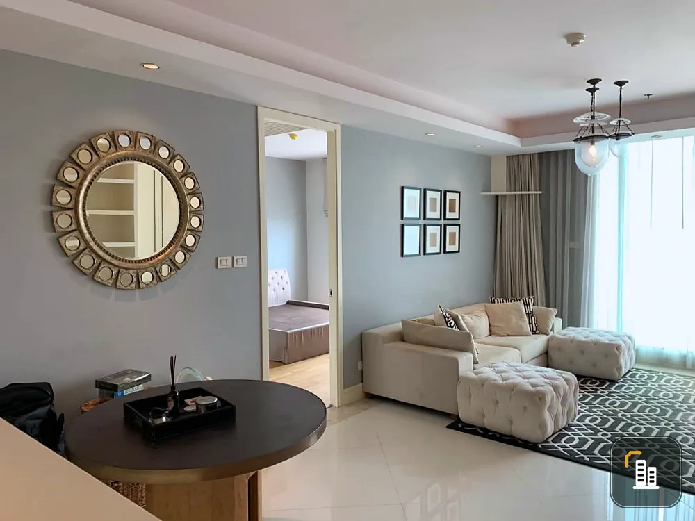 Condo for sale Empire Place Sathorn-Narathiwat, ready to move in, high floor, beautiful view, fully furnished, good location, don't miss it!!