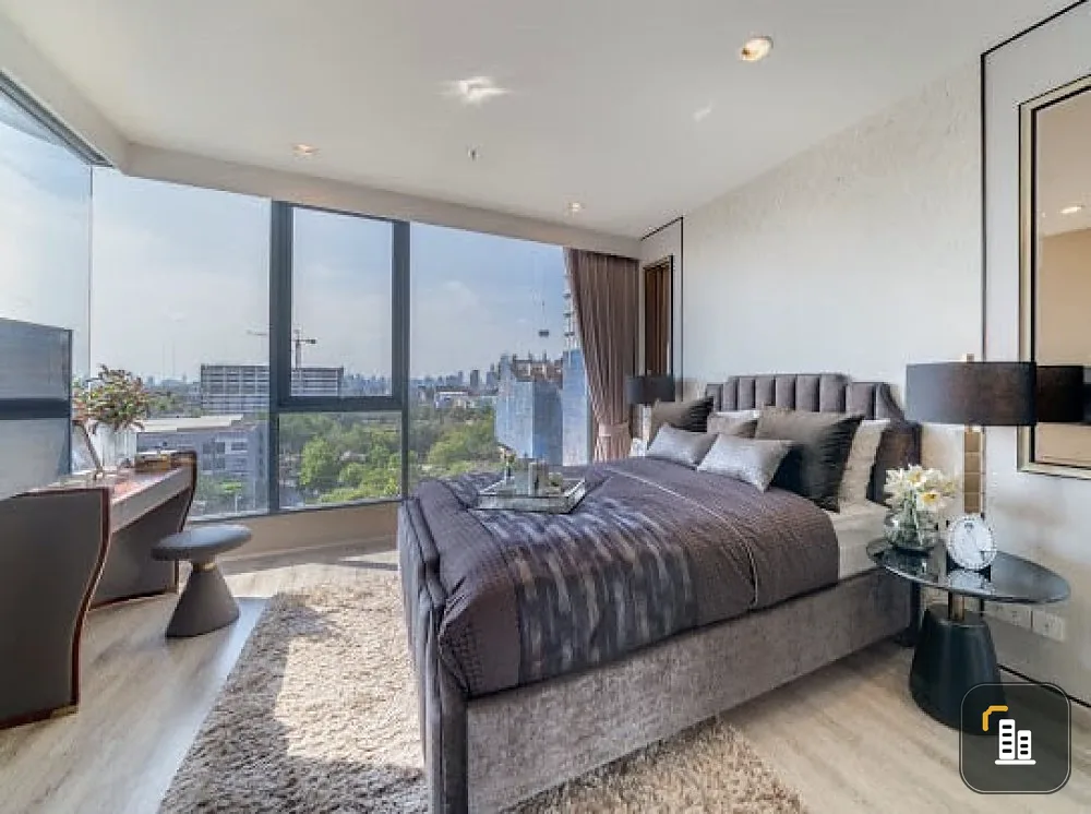 Condo for rent, Ideo Mobi Sukhumvit 66, near BTS, 2 bedrooms, 2 bathrooms, beautiful decoration, ready to move in, good location, don't miss it!!