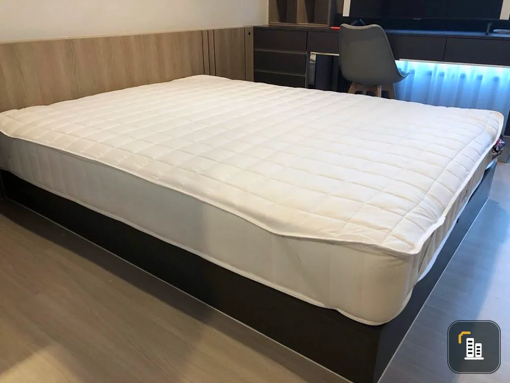 Condo for rent Life Asoke-Rama 9, 21st floor, Building A, ready to move in, convenient to travel, don't miss it!!
