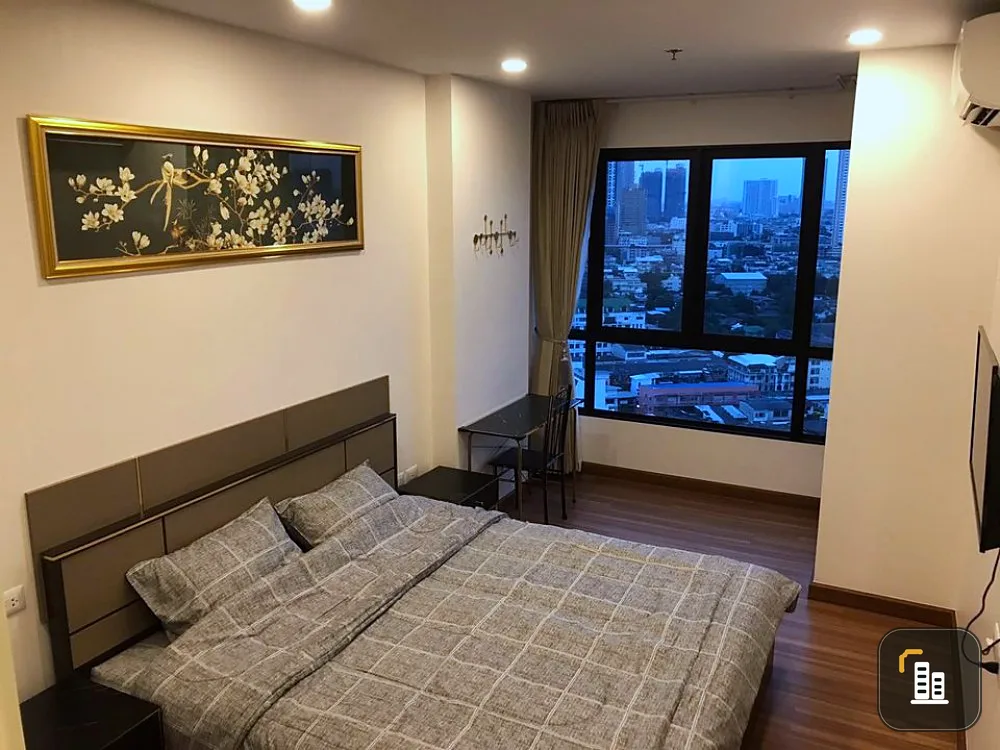 Condo for rent, Supalai Premier Charoen Nakhon, 20th floor, ICONSIAM view, rare position, ready to move in, don't wait!!
