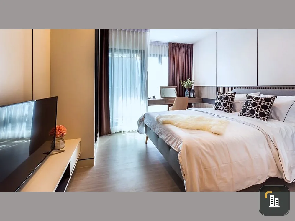 Condo for rent Life Asoke-Rama 9, fully furnished, convenient transportation, do not miss