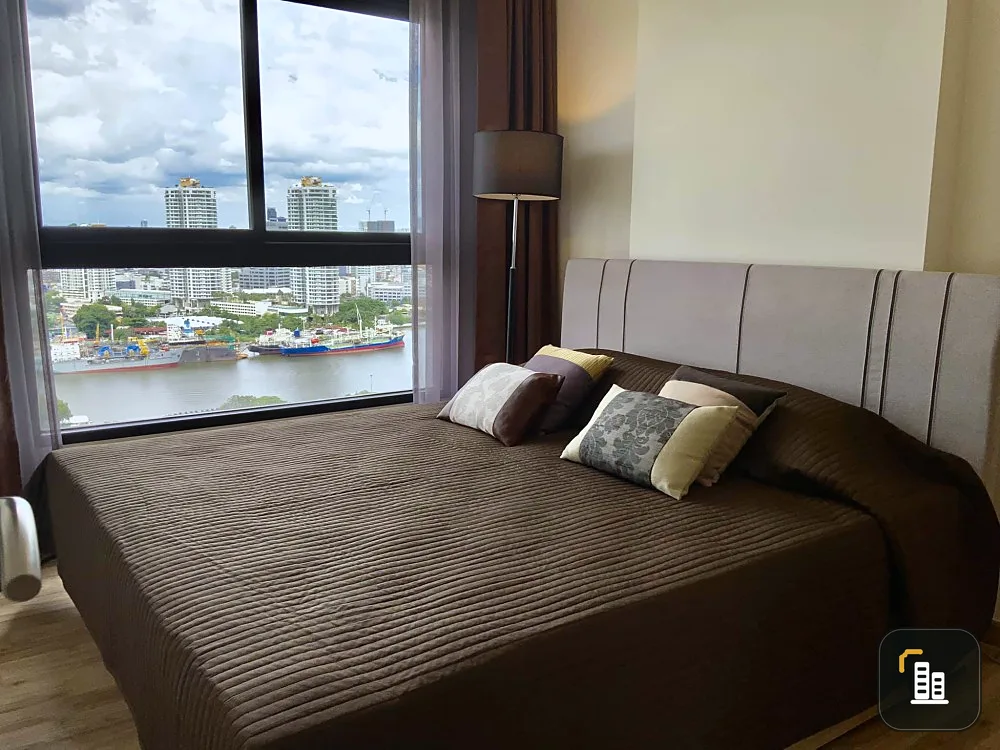 Can't reserve this room anymore. Get a very beautiful view of the Chao Phraya River, decorated well. Book now at Niche Mono Charoen Nakhon for rent.