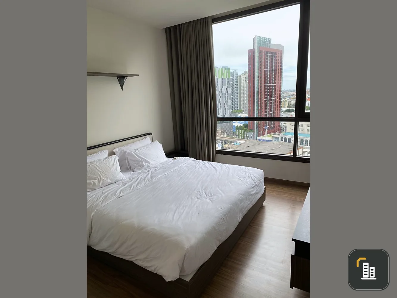 For rent, The Line Sukhumvit 71, beautiful room, ready to move in, don't miss it.