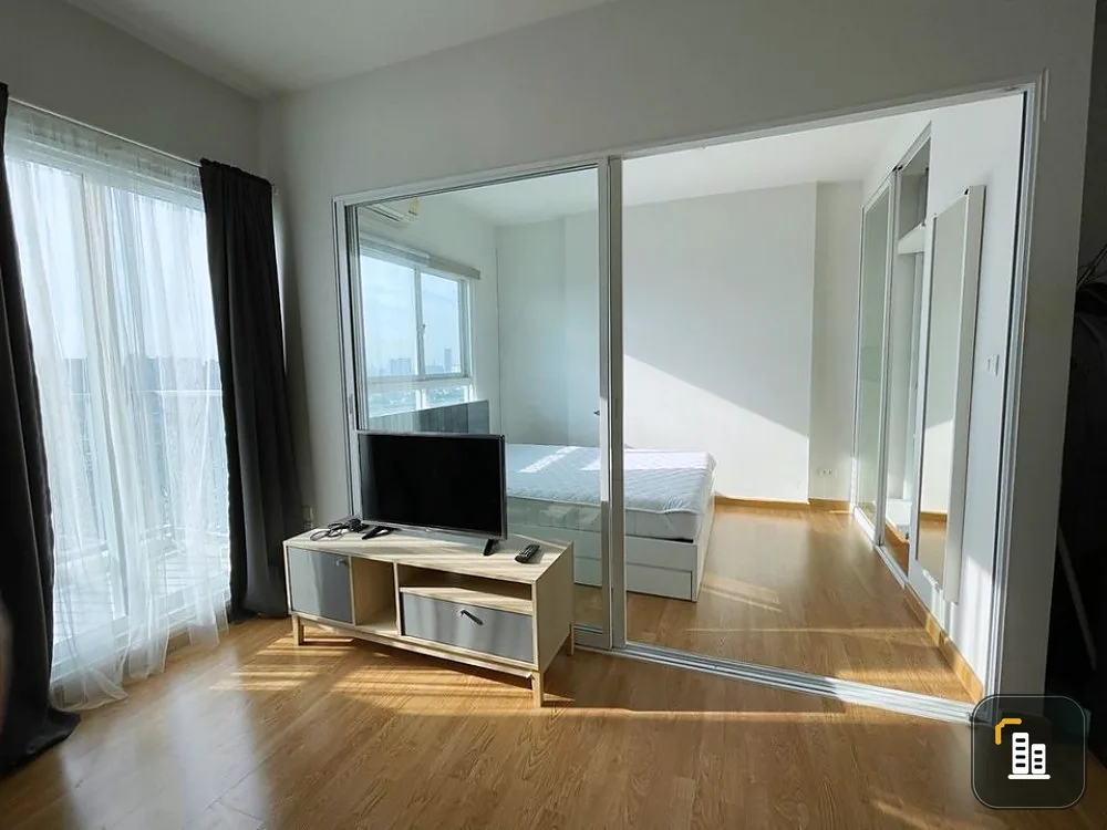 For sale The Parkland Ratchada-Wong Sawang, 23rd floor, city view, beautiful room, new, fully furnished, book now.