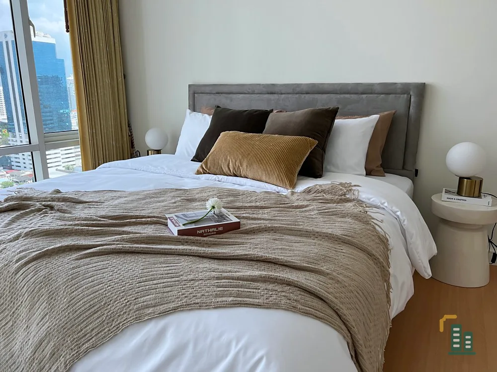 For rent Fullerton Sukhumvit, beautiful room, good view, convenient transportation, do not miss