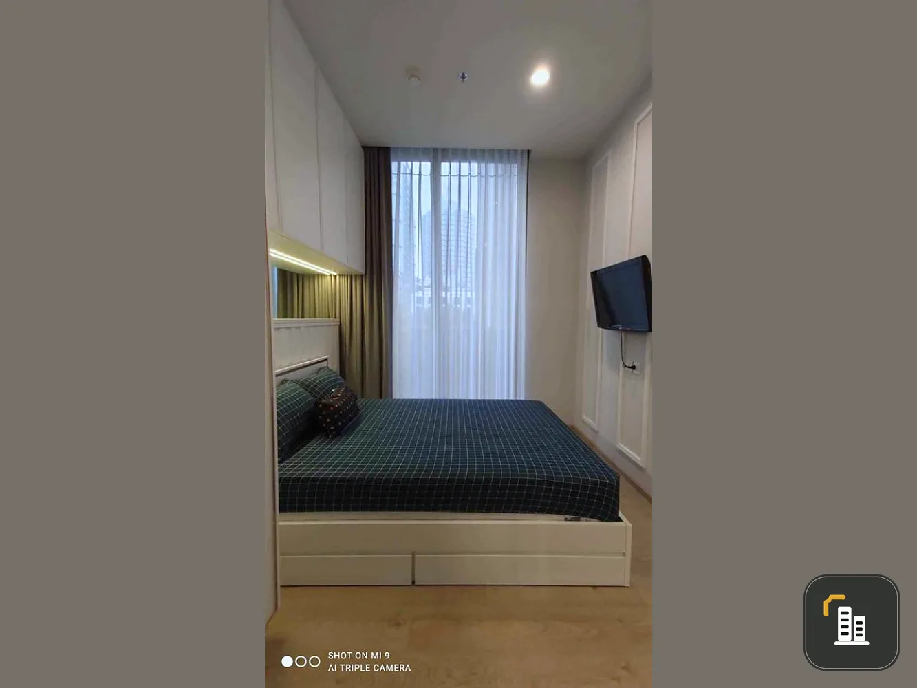 Condo for rent, Noble B 19, 4th floor, fully furnished, ready to move in, easy to travel, near the mall, convenient to travel, don't wait!!