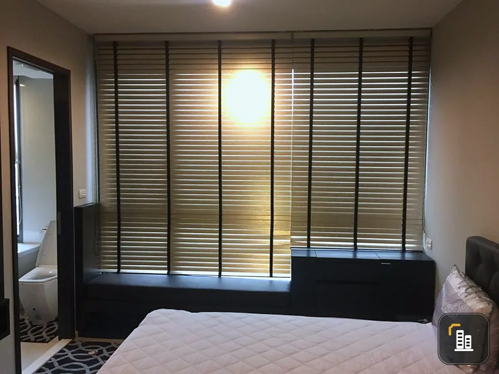 For rent Rhythm Sukhumvit 44/1, beautiful room, ready to move in. Can't miss it