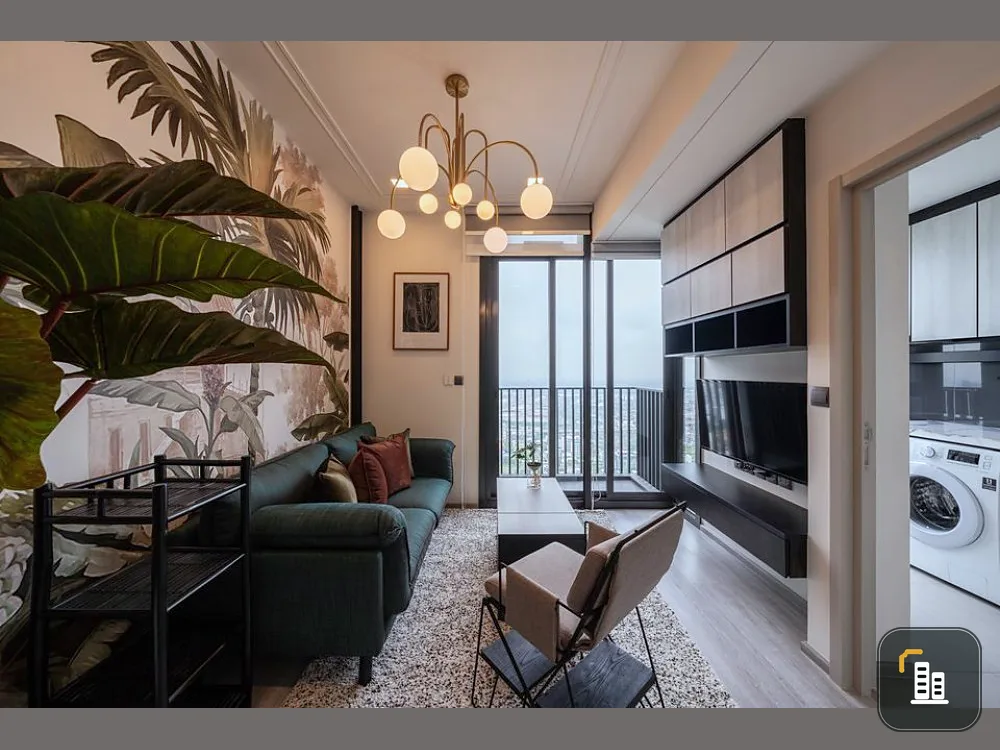 Sell / rent The Line Sukhumvit 101, Duplex room, very beautiful decoration. Premium grade furniture, don't miss it.