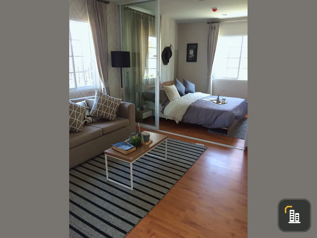 Sell / rent Tulip Square Om Noi, corner room, garden view, not reserved, can't be anymore !!