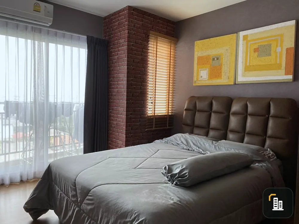 Condo for sale Supalai Veranda Ratchavipha-Prachachuen. North corner room with balcony on 2 sides, garden view, don't miss it.