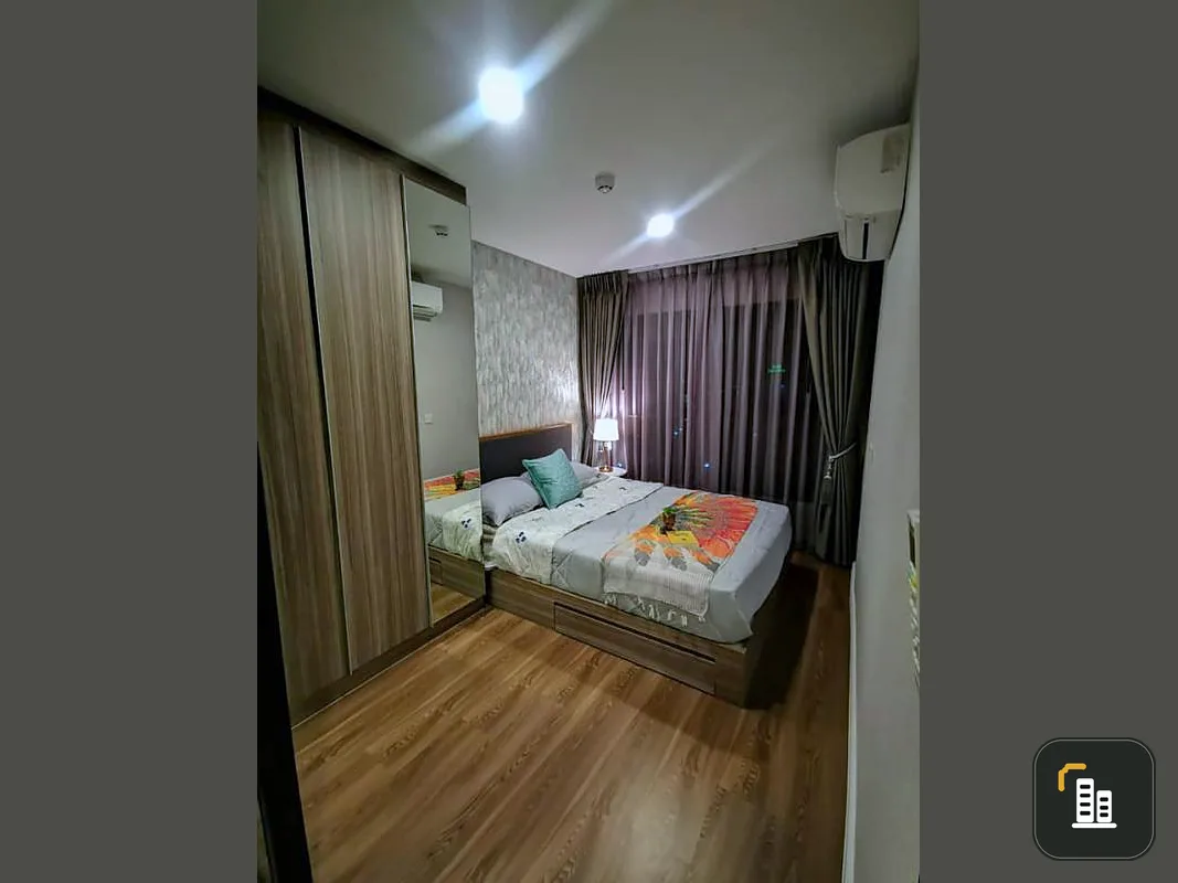 For rent The Origin Phahol - Saphanmai, new room, beautiful, complete with electrical appliances can carry the bag in