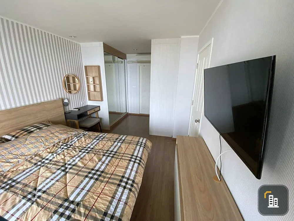Urgent sale, Condo U Delight Residence Riverfront Rama 3, next to the Chao Phraya River, good atmosphere, don't miss it!!