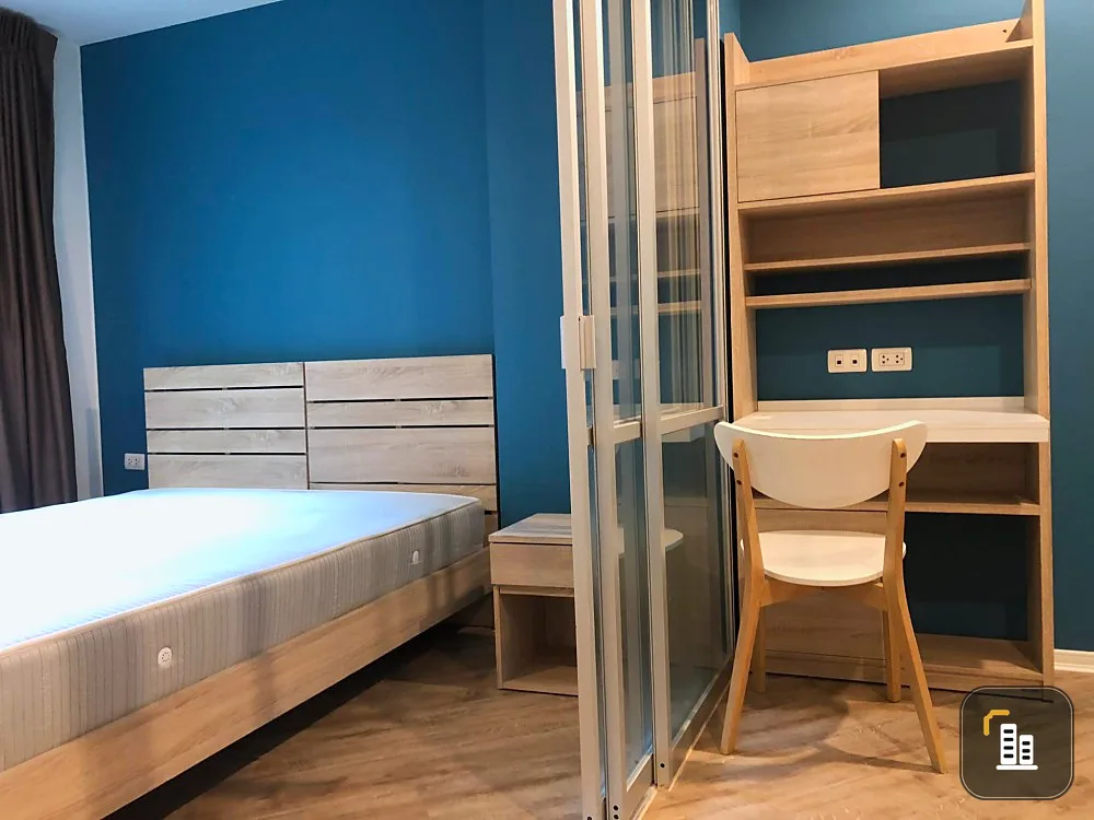 Condo for sale, Lumpini Ville On Nut 46, corner room, fully furnished, good price, don't miss it!!