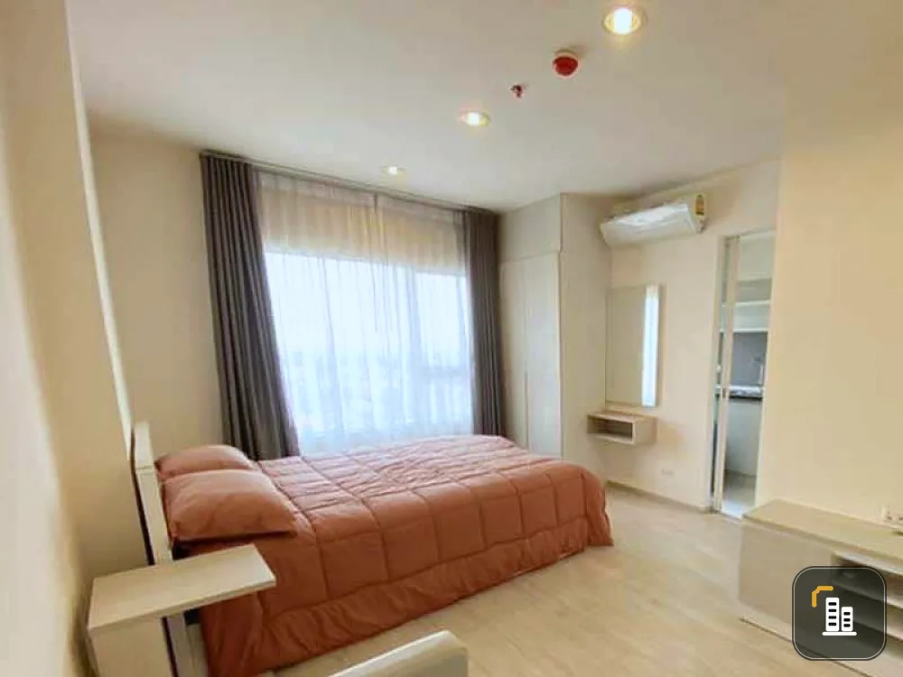 For sale, Aspire Ratchada-Wong Sawang, 26th floor, very beautiful view, top floor, nothing to cover, fully furnished, buy it quickly