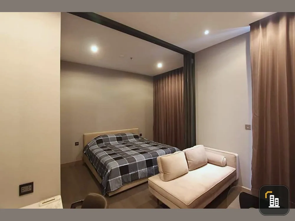 Condo for rent, The Esse at Singha Complex, next to MRT, new room, beautiful view, outstanding location, don't wait, hurry to reserve before it's gone!