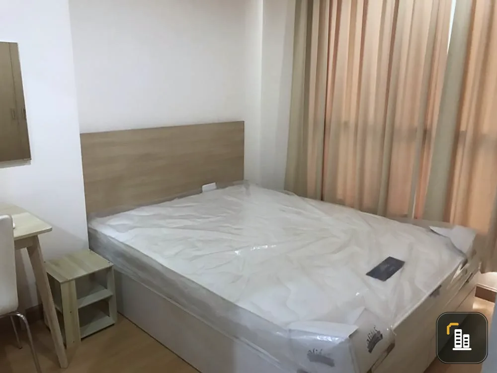 Life at Ratchada-Sutthisan for sale, 11th floor, fully furnished room with furniture and electrical appliances. Book now. Urgent.