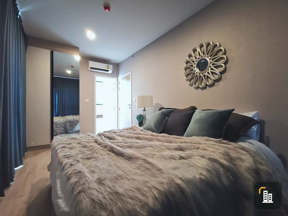 Condo for sale, Knights Bridge, Tiwanon, 2 bedrooms, 2 bathrooms, fully furnished room, good price, hurry to reserve, don't wait.