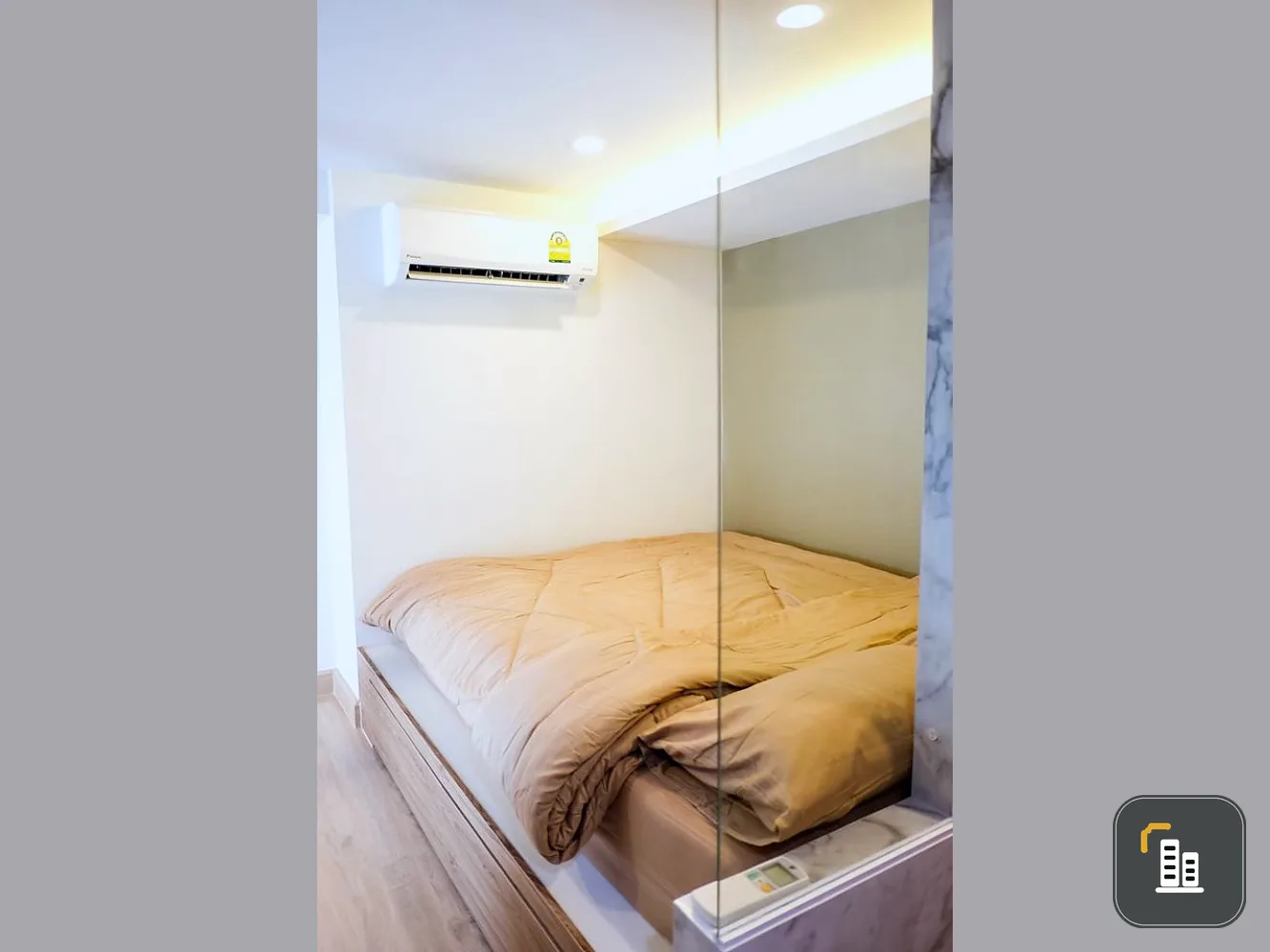 Condo for sale, Knightbridge Tiwanon, Tiwanon, corner room, comes with full facilities Hurry up and book now, don't wait.