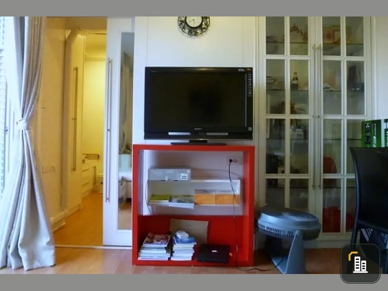 Condo for sale, Park View Vibhavadi, completely renovated. Put wallpaper in the whole room Carry your bag and move in!!