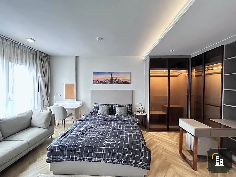 Condo for rent, Chapter Thonglor 25, Building A, 6th floor, decorated in minimal style. Ready to move in, don't wait, book now!!