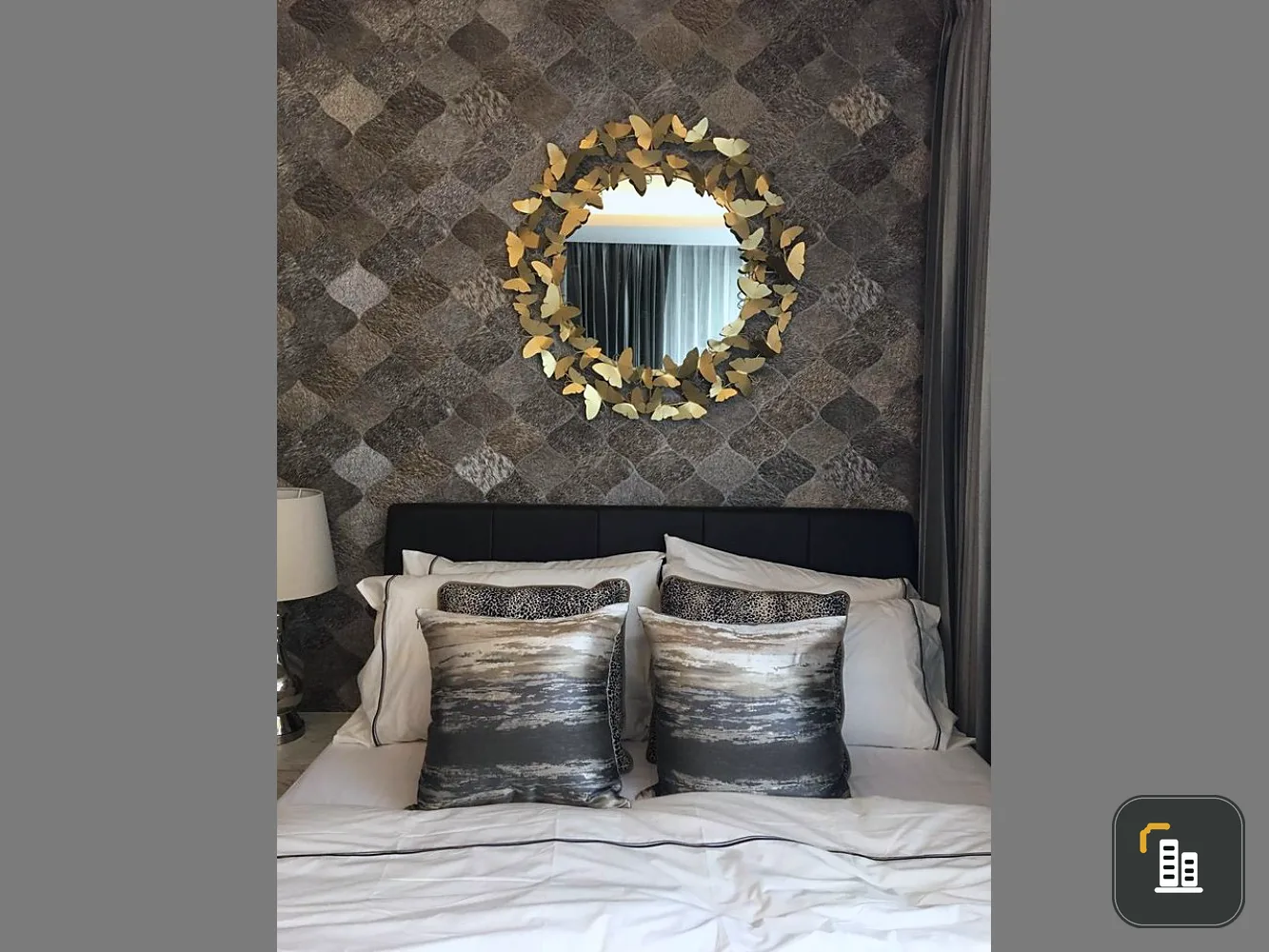 For rent, H Condo, Sukhumvit 43, 7th floor, fully furnished, 2 bedrooms, ready to move in the heart of the city, don't miss it!!