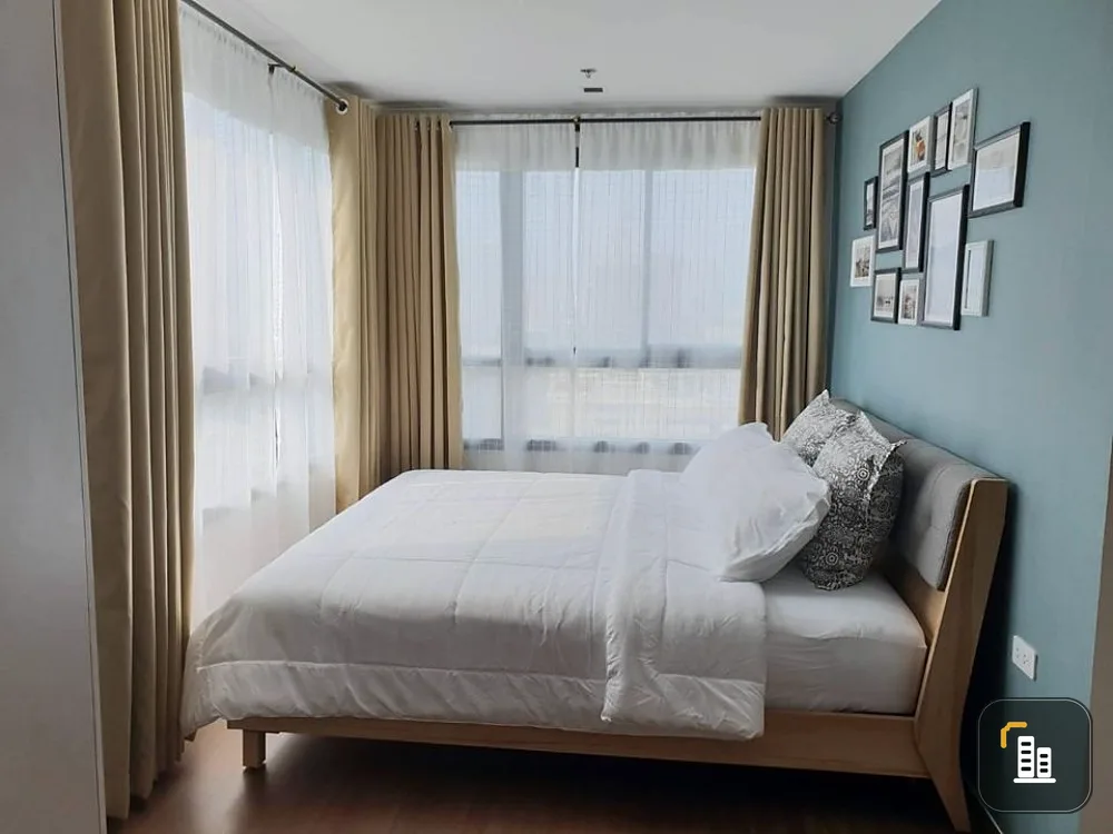 Condo for rent, Ideo Sukhumvit 93, corner room, high floor, beautiful view, 2 bedrooms, 2 bathrooms, ready to move in, hurry to reserve before it's gone!!