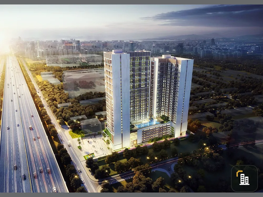 Sale down payment, Regle Bangna Condo, good location, convenient to travel, can't miss it.