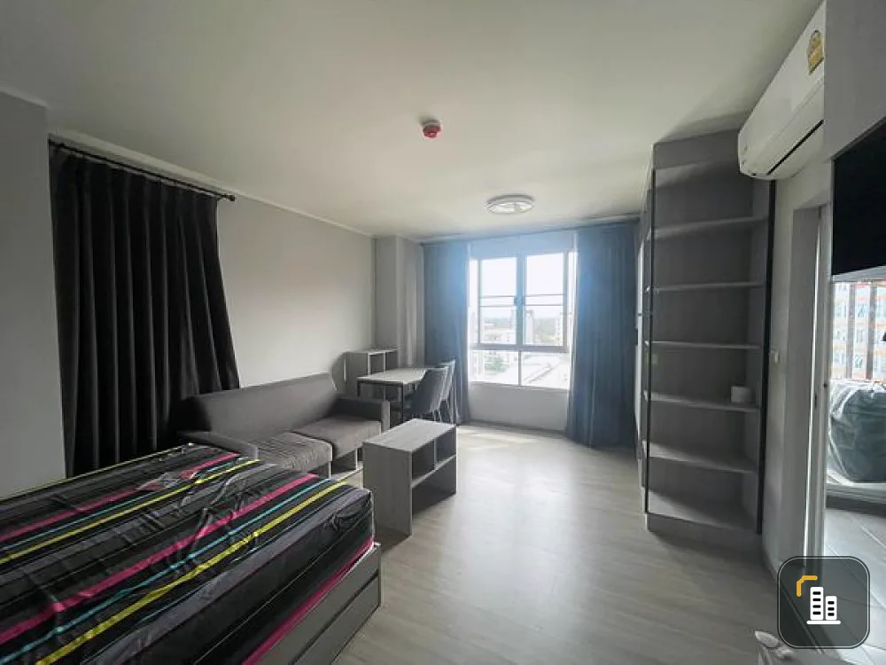 Sell/rent D Condo Campus Kamphaeng Saen, 8th floor, room at the edge, first come first served !!