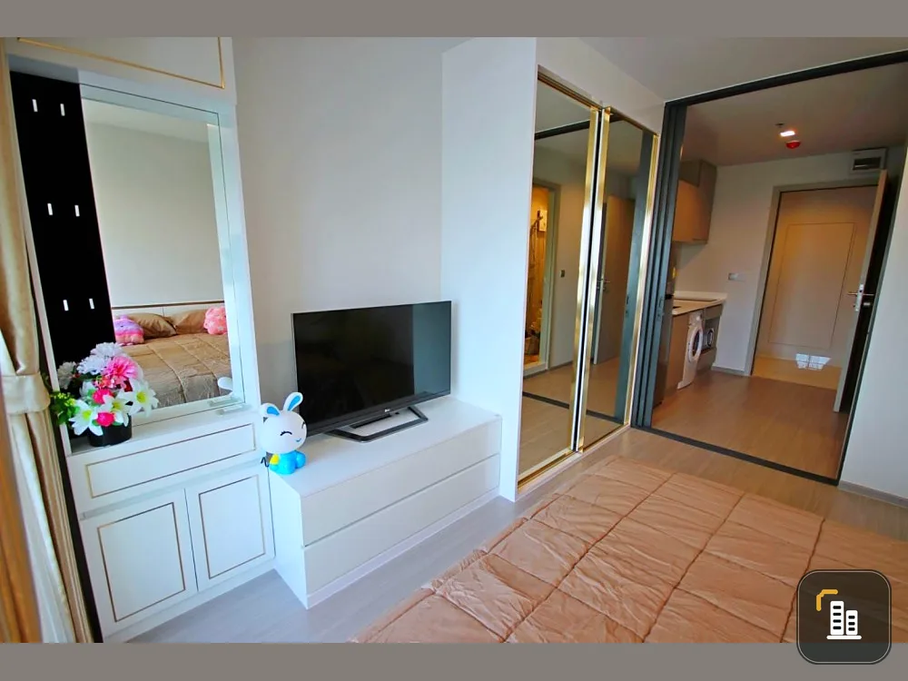 Condo for rent, Life Ladprao, studio room, 26 sqm., 41st floor, built-in, fully furnished, hurry up to reserve