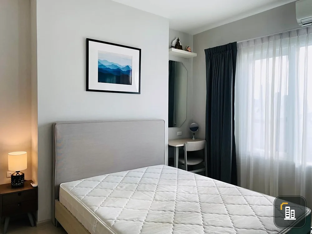 Urgent, selling Chapter One Eco, Ratchada-Huay Kwang, corner room decorated in minimal style, very livable, do not miss out on booking