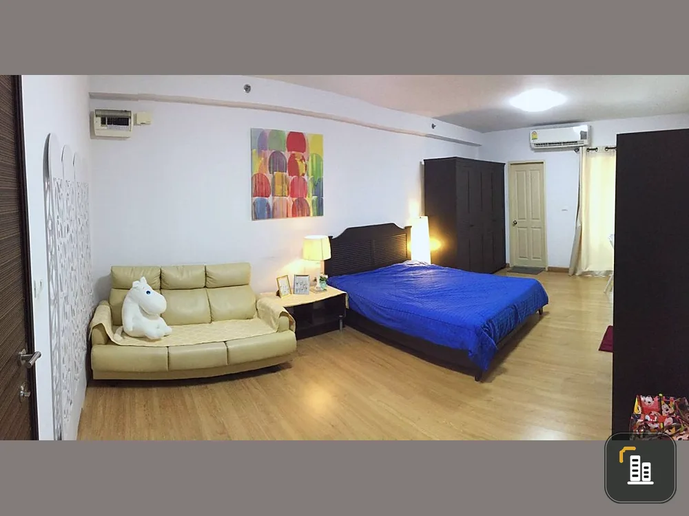 Condo for rent, Supalai Park Asoke-Ratchada, 26th floor, clear view, fully furnished, ready to move in. Don't wait!!