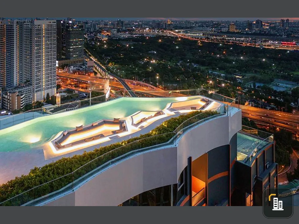 Sale down payment Condo Life Ladprao Valley, 25th floor, west view. Facing Chatuchak Park, good location, next to BTS, book now!