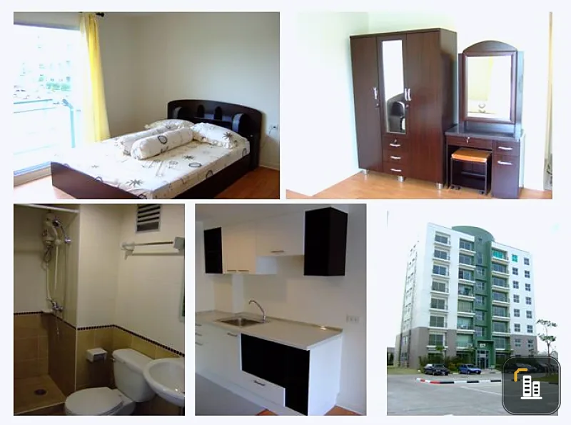 For sale Park View Vibhavadi, nice room, fully furnished, complete facilities Plus the price is not strong Tell me it's worth it
