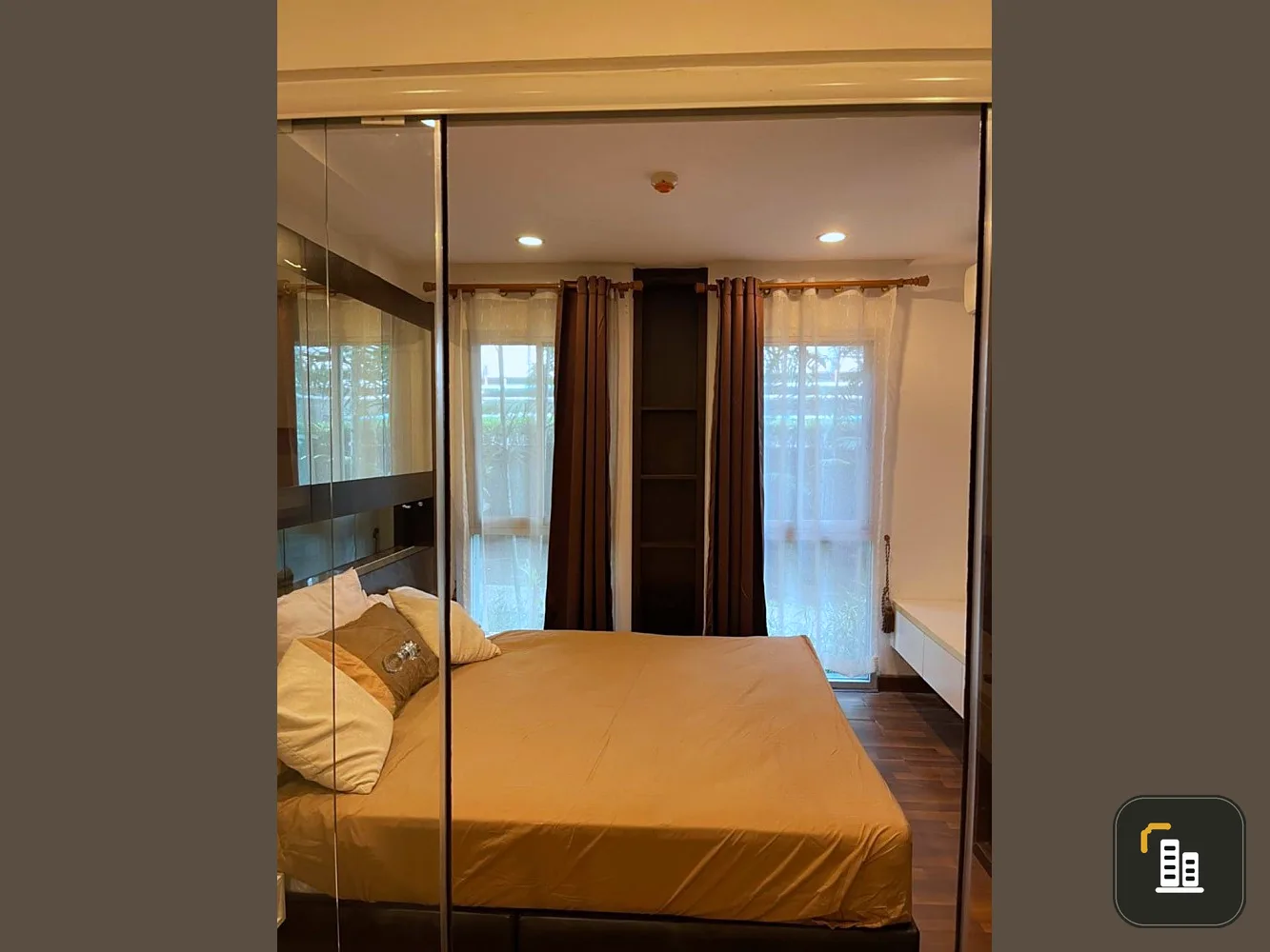 Condo for sale at Park Exo Kaset-Nawamin. Fully furnished, good price, don't wait!!