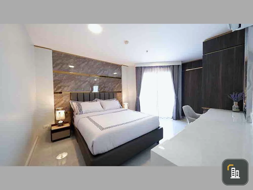 Condo for sale, Belle Grand Rama 9, 4 bedrooms, very beautiful room, well decorated, ready to move in. Don't miss out on booking